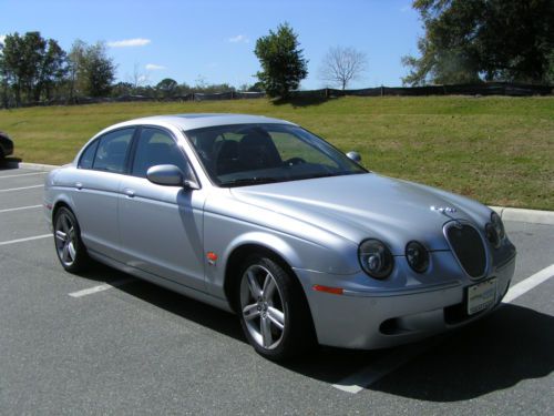 2006 jaguar s type r sport sedan, 47k miles, excellent cond, gas, v8, 402 hp