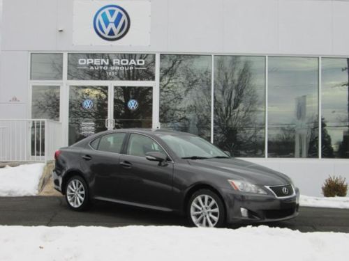 2010 lexus is250 sport awd navigation back up camera leather heated seats alloys