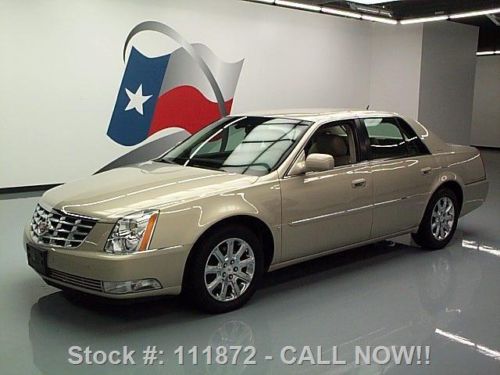 2008 cadillac dts luxury vent leather park assist 31k texas direct auto