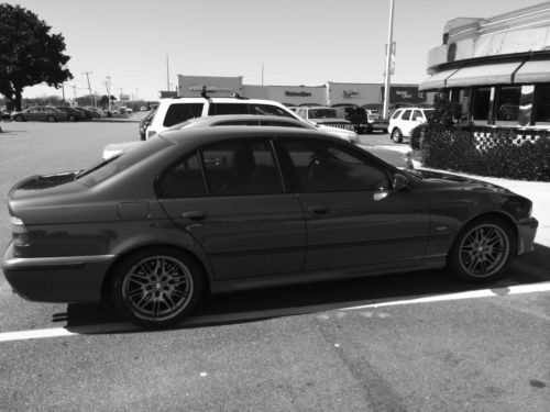 2000 bmw m5 e39 anthracite 6 speed.