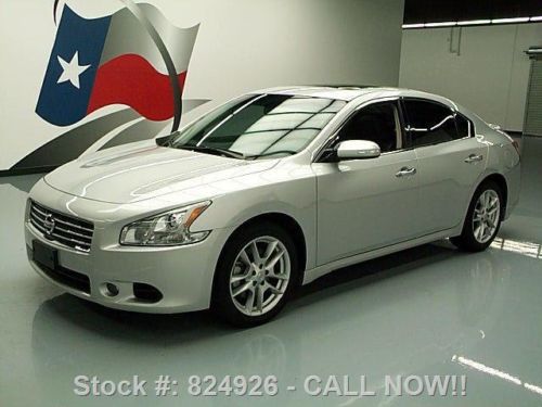 2011 nissan maxima 3.5 sv sunroof htd leather 26k miles texas direct auto