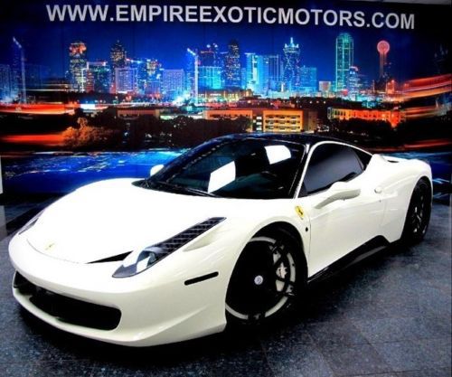 2011 ferrari 458 italia fully upgraded alcantara daytona seats carbon fiber