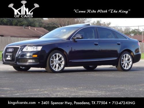 Premium plus 2010 audi a6 frontrak multitronic clean carfax gps we finance