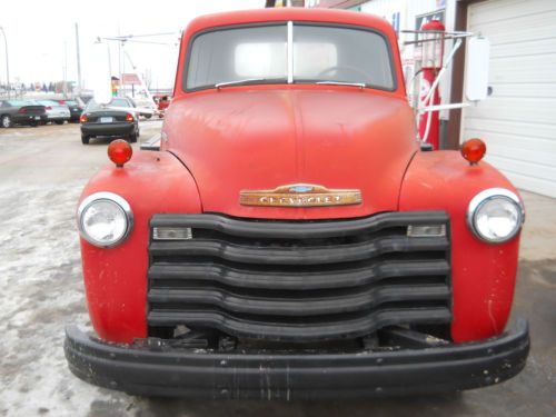 1951 Chevy Truck Shorty Flatbed 4100 model Very solid, US $3,850.00, image 11