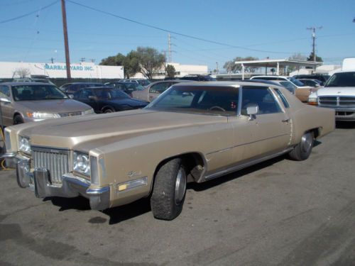 1972 cadillac eldorado, no reserve