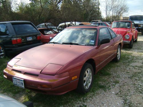 1989 nissan 240sx xe coupe 2-door 2.4l