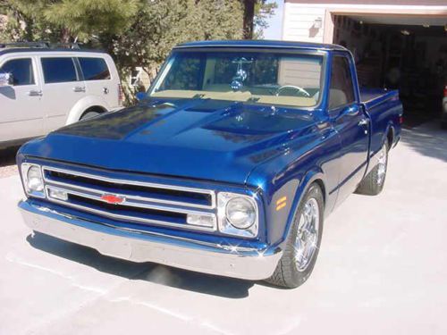 Classic 1968 chevy 1/2 ton short bed truck -  frame off restoration, show winner