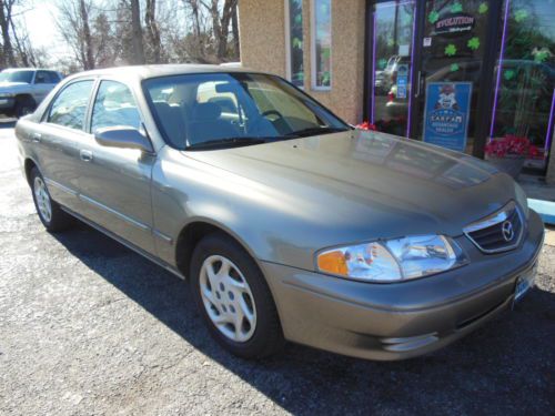2001 MAZDA 626 SEDAN CAR ONLY 49,885 MILES CLEAN CARFAX 4 CYLINDER 30 MPG CHEAP, image 7