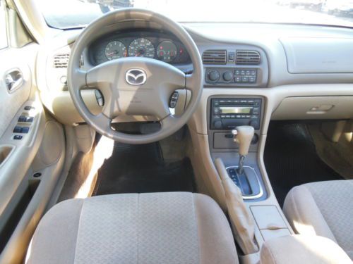 2001 MAZDA 626 SEDAN CAR ONLY 49,885 MILES CLEAN CARFAX 4 CYLINDER 30 MPG CHEAP, image 20