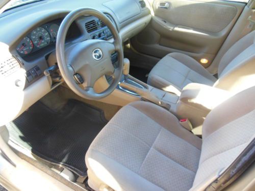 2001 MAZDA 626 SEDAN CAR ONLY 49,885 MILES CLEAN CARFAX 4 CYLINDER 30 MPG CHEAP, image 23