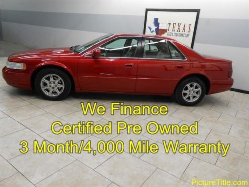 03 seville leather heated seats northstar v8 we finance texas