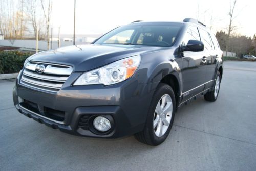 2013 subaru outback 2.5i premium with 11,870 miles. sunroof, back up camera!