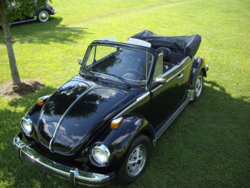 1979 volkswagen beetle base convertible 2-door 1.6l
