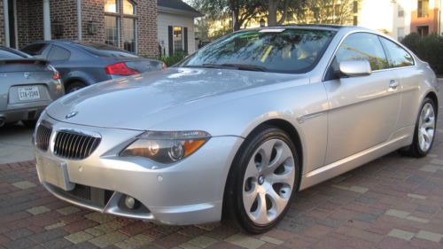 2005 bmw 645ci pano roof fully serviced new tires new timing&amp;valve cover gaskets