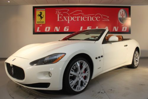 2011 maserati gran turismo gtc s convertible 4.7 *1 owner 4,600 miles! loaded!