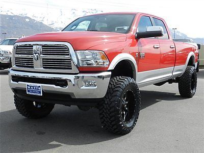 Dodge ram crew cab laramie 4x4 cummins diesel custom new lift wheels tires nav