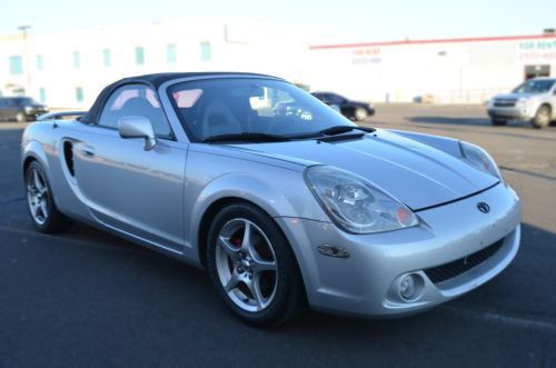 2003 toyota mr2 spyder conv 5 speed manual , no reserve