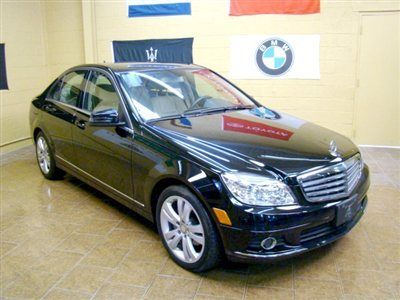 2010 mercedes c300 4matic warranty heated seats sunroof i-pod kit we finance!