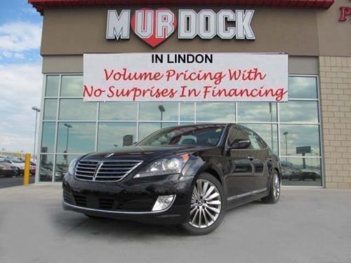 New 14 hyundai equus 5.0l v8 heated cooled leather seats navigation