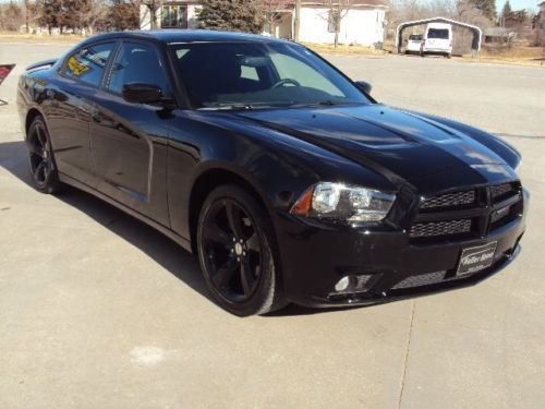 2013 dodge charger rally edition black 6 cyl
