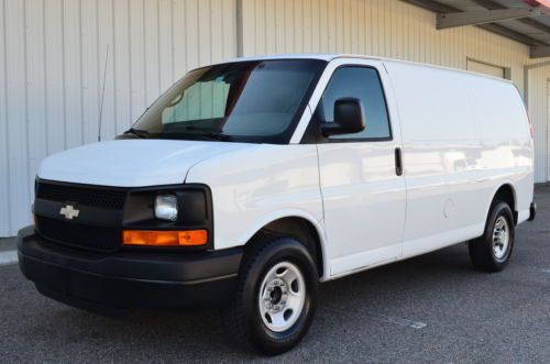 2007 chevrolet express cargo van work van box van ford commercial low reserve no