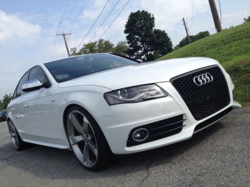 2012 audi s4 p+ 6mt supercharged v6-giac stage 2, deval, awe, roc euro and more!