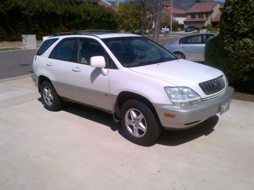 2001 lexus rx300 base sport utility 4-door 3.0l factory navigation!  no reserve!