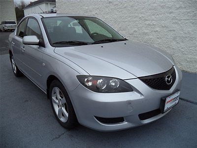 Mazda mazda3 s sport 4 dr sedan automatic gasoline 2.0l l4 dohc 16v silver
