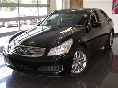 2009 infiniti g37x awd sedan. premium and navigation packages