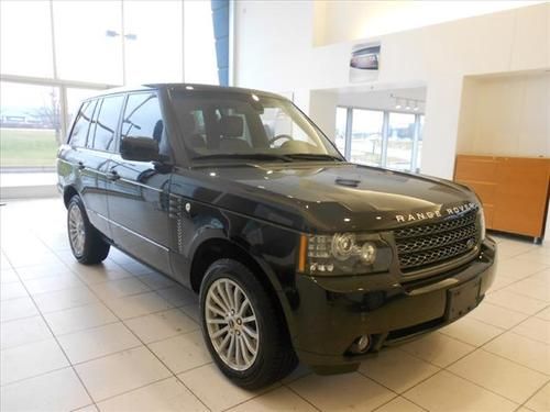 2011 range rover hse-1 owner-no accidents-rear seat entertainment-low miles!!