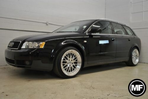 Wagon avant leather moonroof 17 alloy wheels premium quattro manual awd