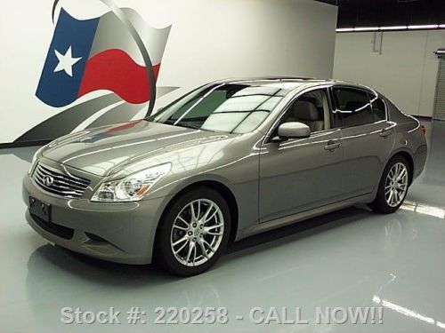 2008 infiniti g35 sport auto sunroof nav rear cam 69k texas direct auto