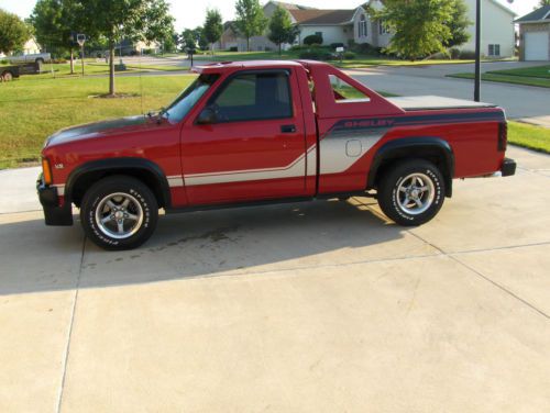 1989 dodge dakota shelby standard cab pickup 2-door 5.2l