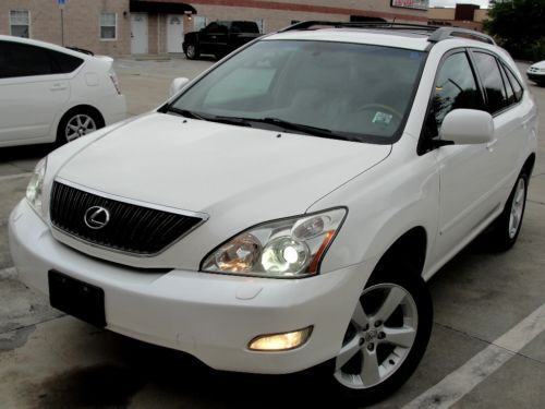 2005 lexus rx330 awd navigation hid lights 1 fl owner clean carfax no reserve!!!