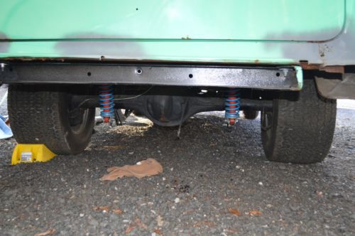 1957 57 CHEVY 150 SEDAN POST BELAIR 2 DOOR ROLLER PROJECT 9 INCH MINI TUBBED 55, image 3