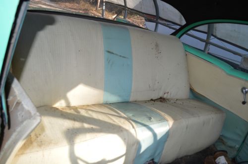 1957 57 CHEVY 150 SEDAN POST BELAIR 2 DOOR ROLLER PROJECT 9 INCH MINI TUBBED 55, image 9