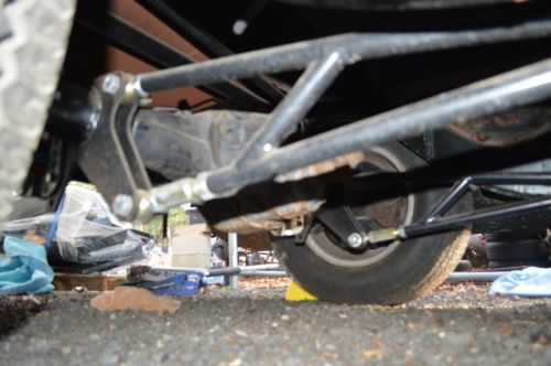 1957 57 CHEVY 150 SEDAN POST BELAIR 2 DOOR ROLLER PROJECT 9 INCH MINI TUBBED 55, image 12