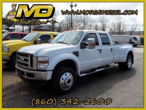 Super duty lariat crew cab pickup 4-door 6.4l duall rear wheels