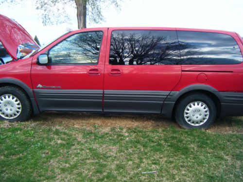 2000 pontiac montana base mini passenger van 4-door 3.4l