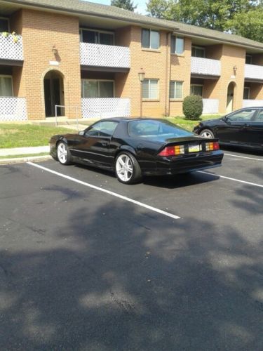 1991 chevrolet camaro rs roller project. no engine or transmission.