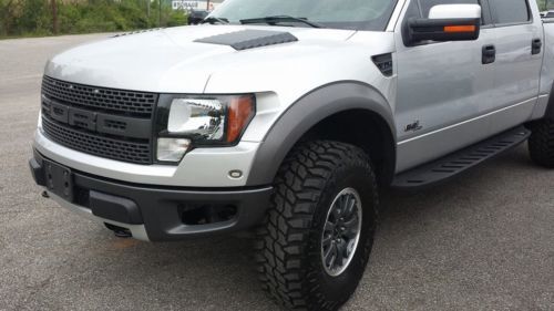 2011 ford f-150 svt raptor crew cab pickup 4-door 6.2l