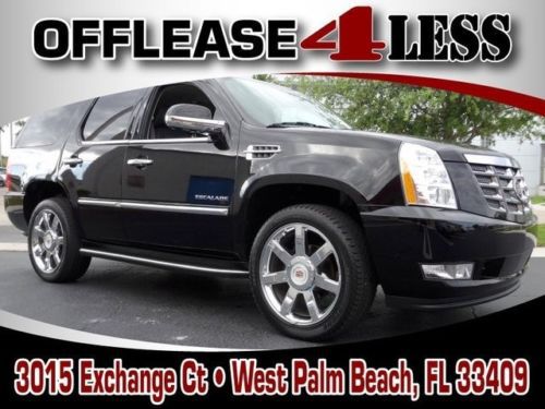 2013 cadillac escalade luxury navigation sunroof satellite warranty clean carfax