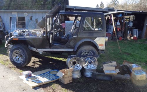 Silver anniversary 1979 cj5  mechanically restored needs paint exterior original