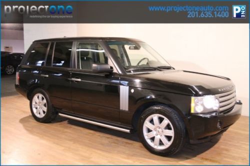 08 range rover hse nav one owner clean carfax