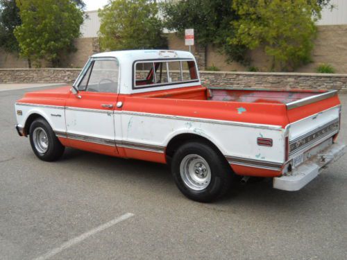 1972 Chevrolet C10 Short Bed Fleet Side Pickup Truck, image 3