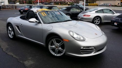 11 porsche boxster roadster convertible 2.9l 6-cyl engine finance warranty