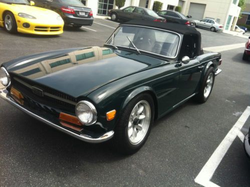 1968 triumph tr6 / restored / skyline engine and driveline