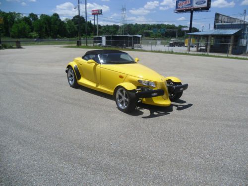 2000 plymouth prowler, rare yellow color, all original