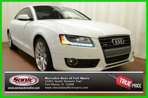 2011 2.0t prestige (2dr cpe auto quattro 2.0t prestige) used turbo 2l i4 16v