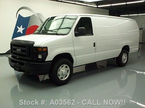 2014 ford e-250 cargo van 4.6l v8 power group 13k miles texas direct auto